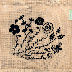 Jute shopping bag